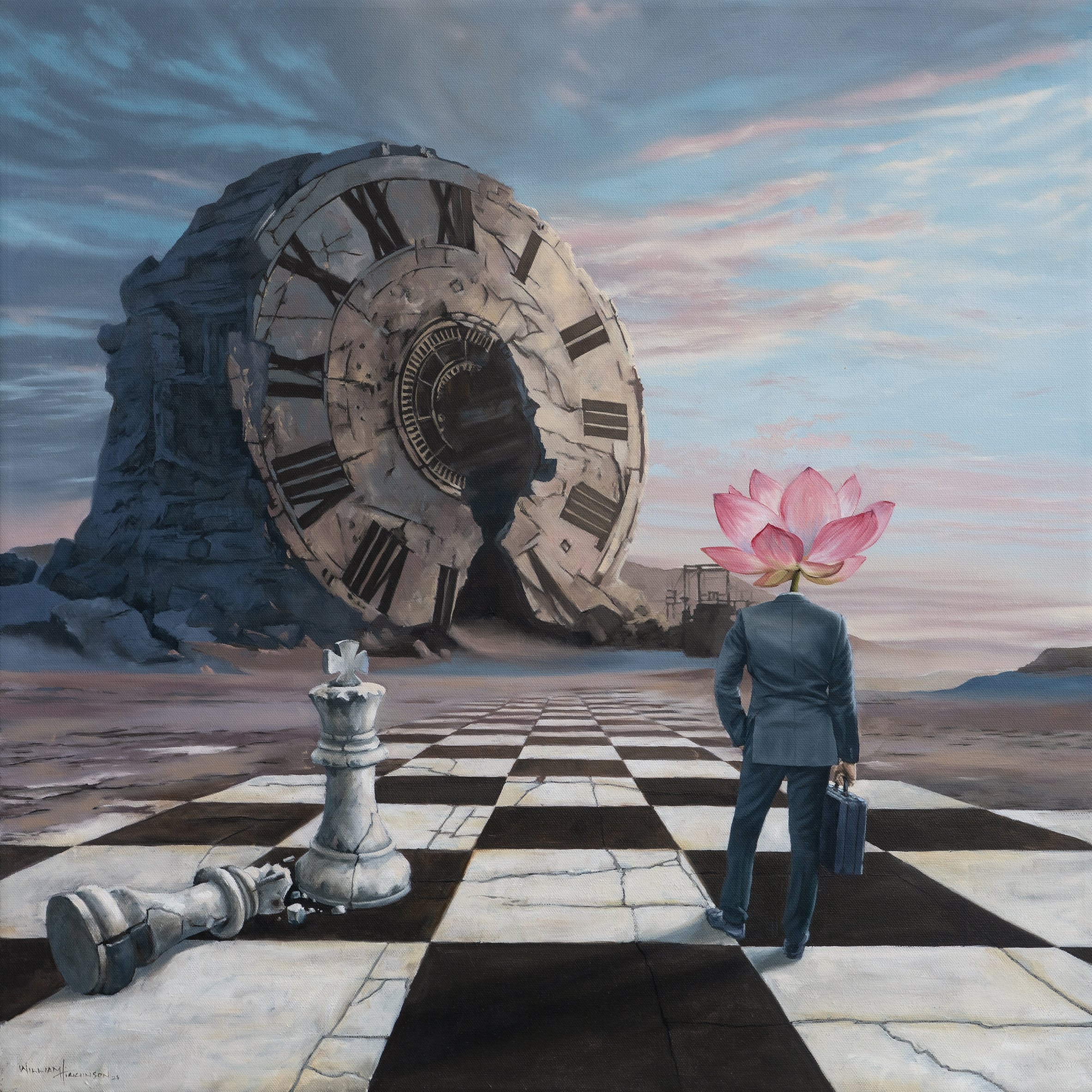 The Forgotten Passage — William D. Higginson - Contemporary Surrealist